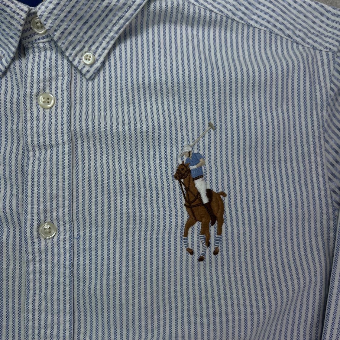 95 폴로랄프로렌 신형 빅포니 스트라이프 셔츠 상품이미지3