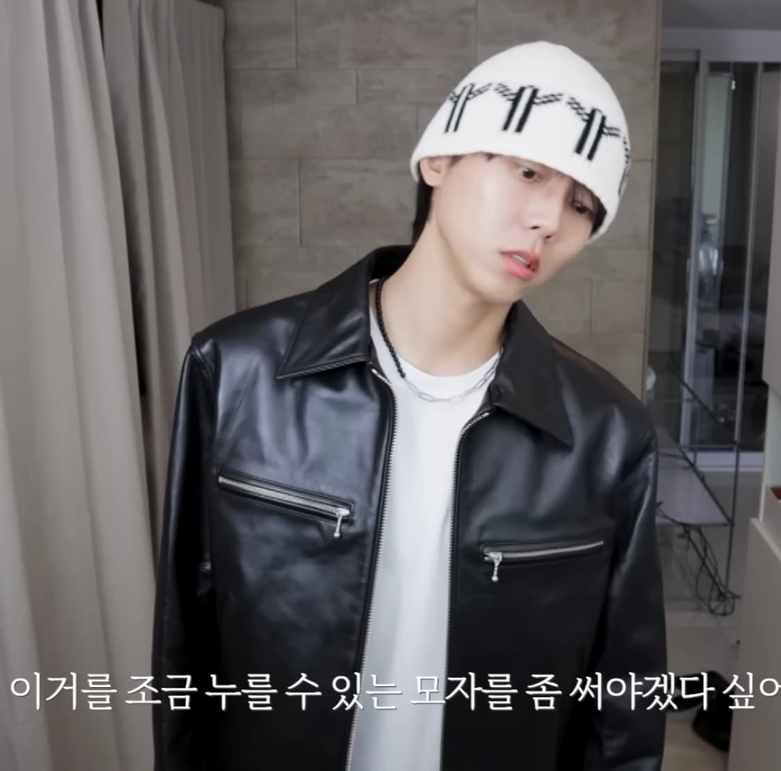 쿠어 카우하이드 레더 싱글 라이더 자켓 상품이미지3