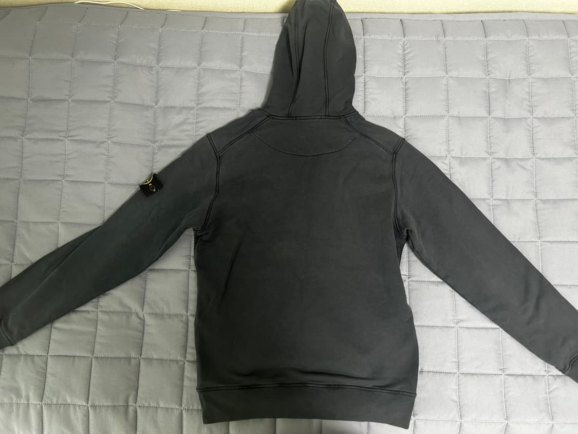 스톤아일랜드 후드티 네이비 상품이미지2