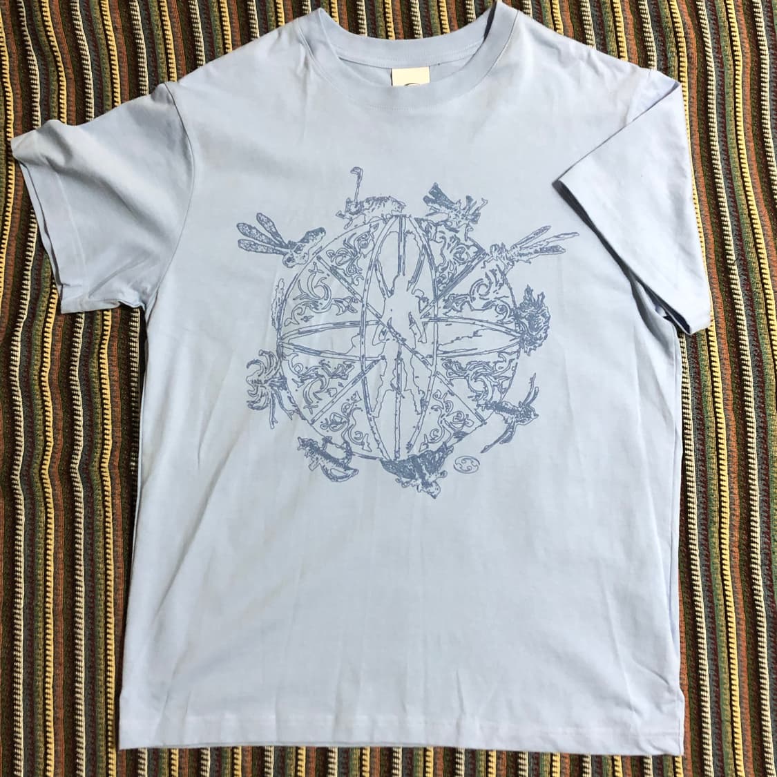 산산기어 코디셉스 티셔츠 블루 상품이미지1