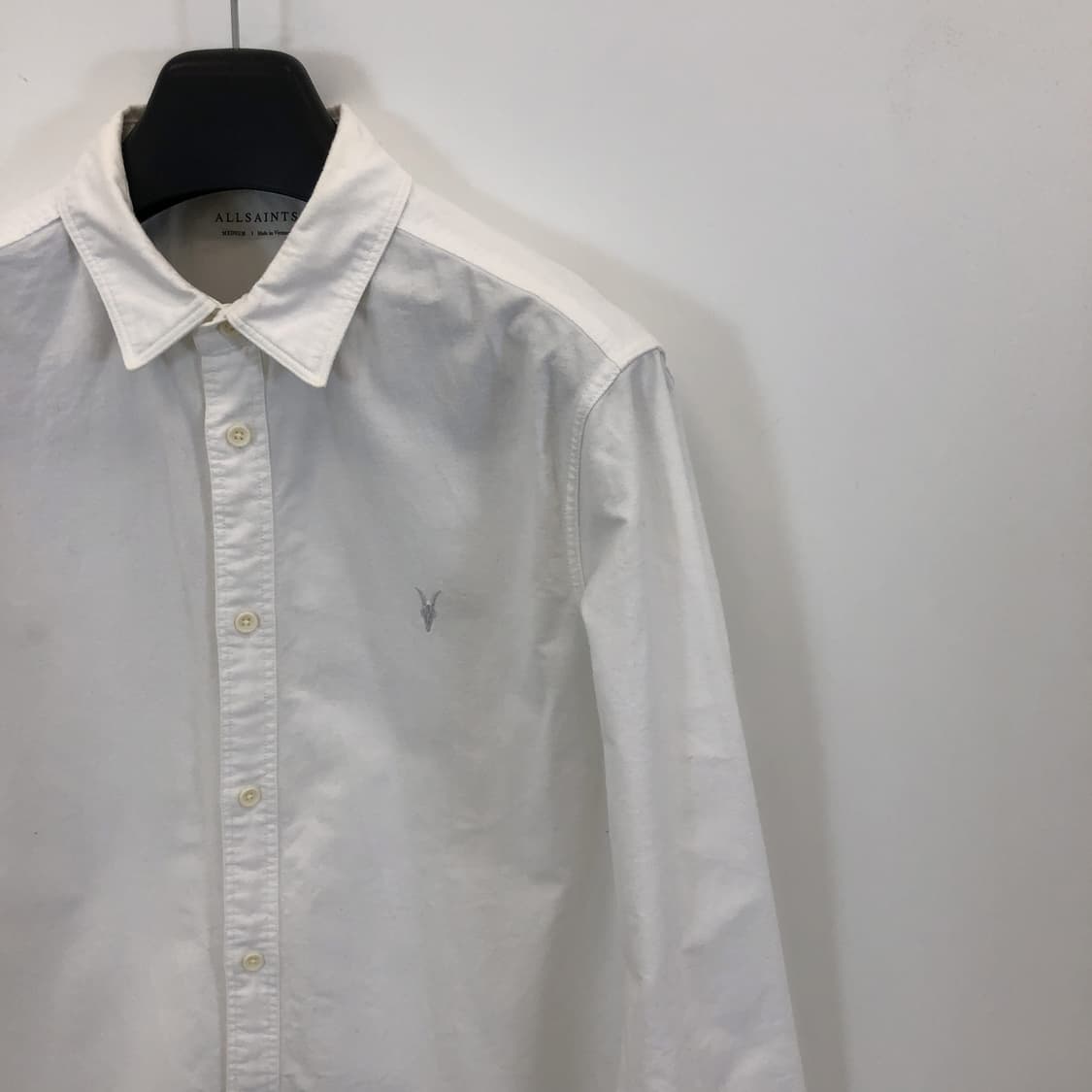 ALLSAINTS 올세인츠 호손 화이트 옥스포드셔츠 M 상품이미지2