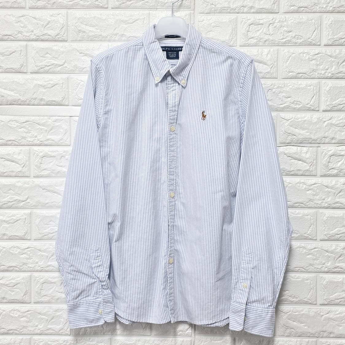 택포) 폴로랄프로렌 스트라이프 셔츠 M 상품이미지1