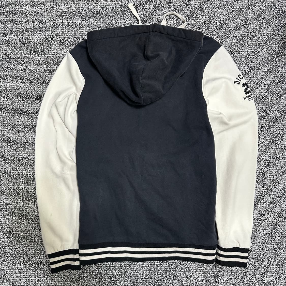 (M) 디키즈 블랙 화이트 나그랑 후드집업 상품이미지4