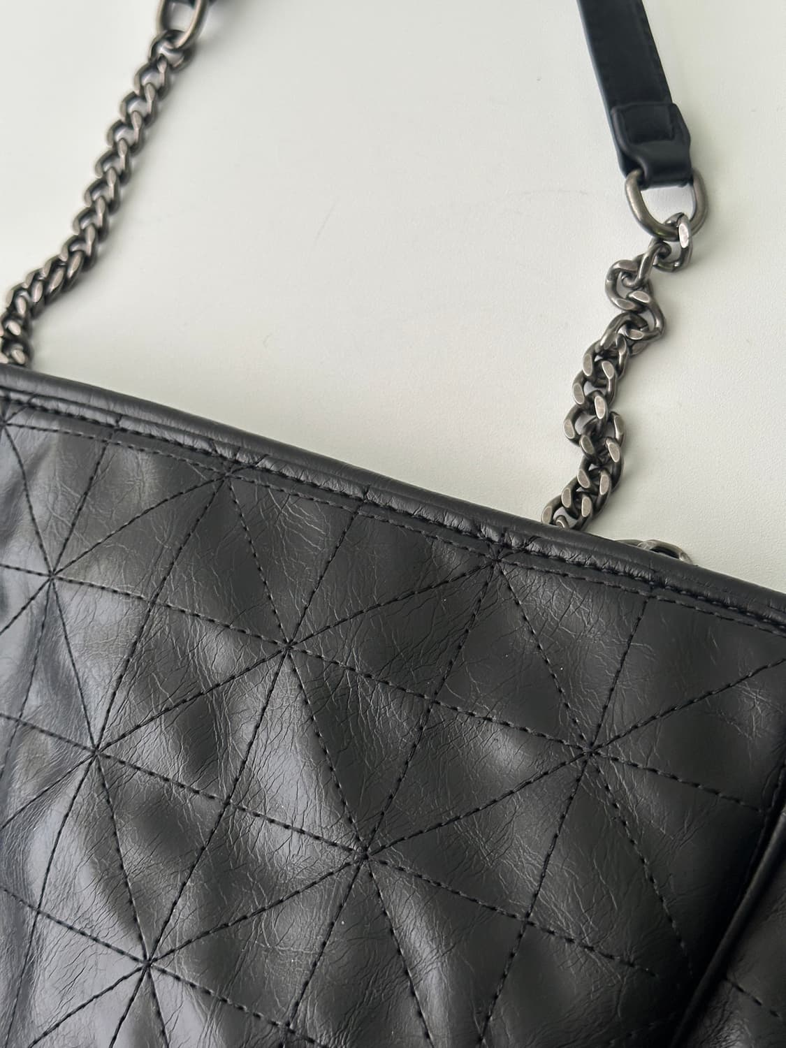 Zara 소프트 록 쇼퍼백 상품이미지4