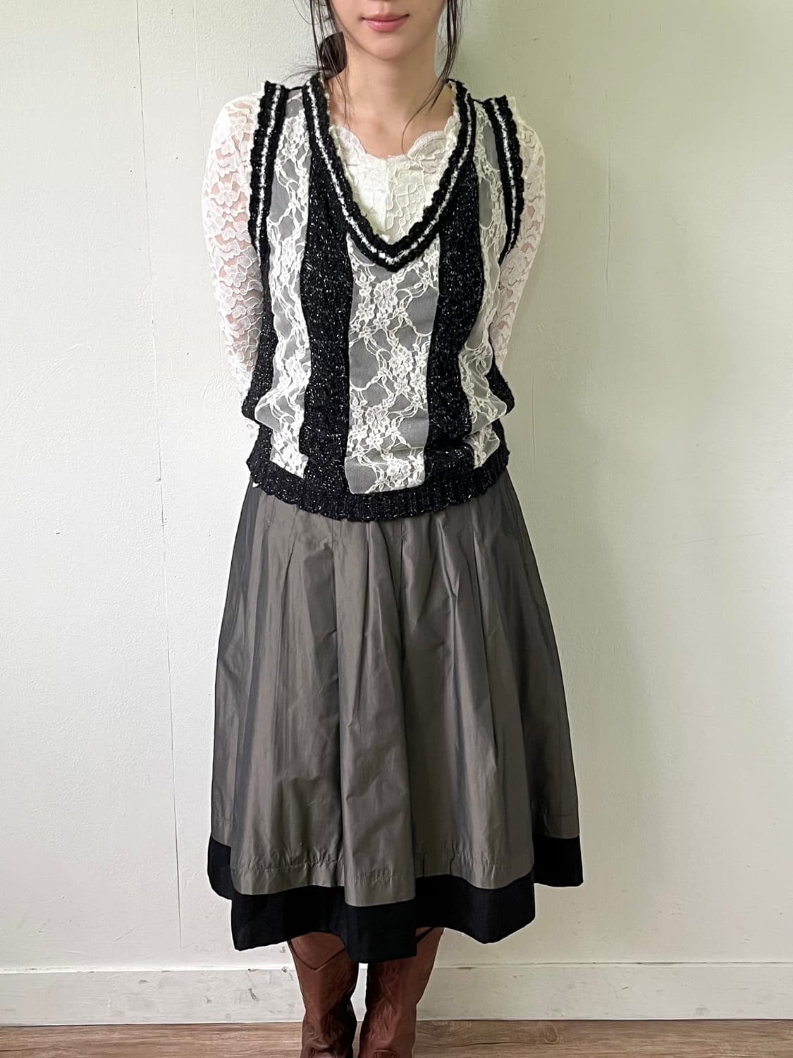 axes 레이스 베스트 탑 상품이미지4