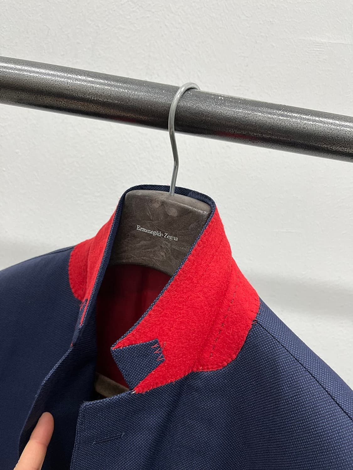 95-100) 수트서플라이 네이비 콤비자켓  상품이미지5