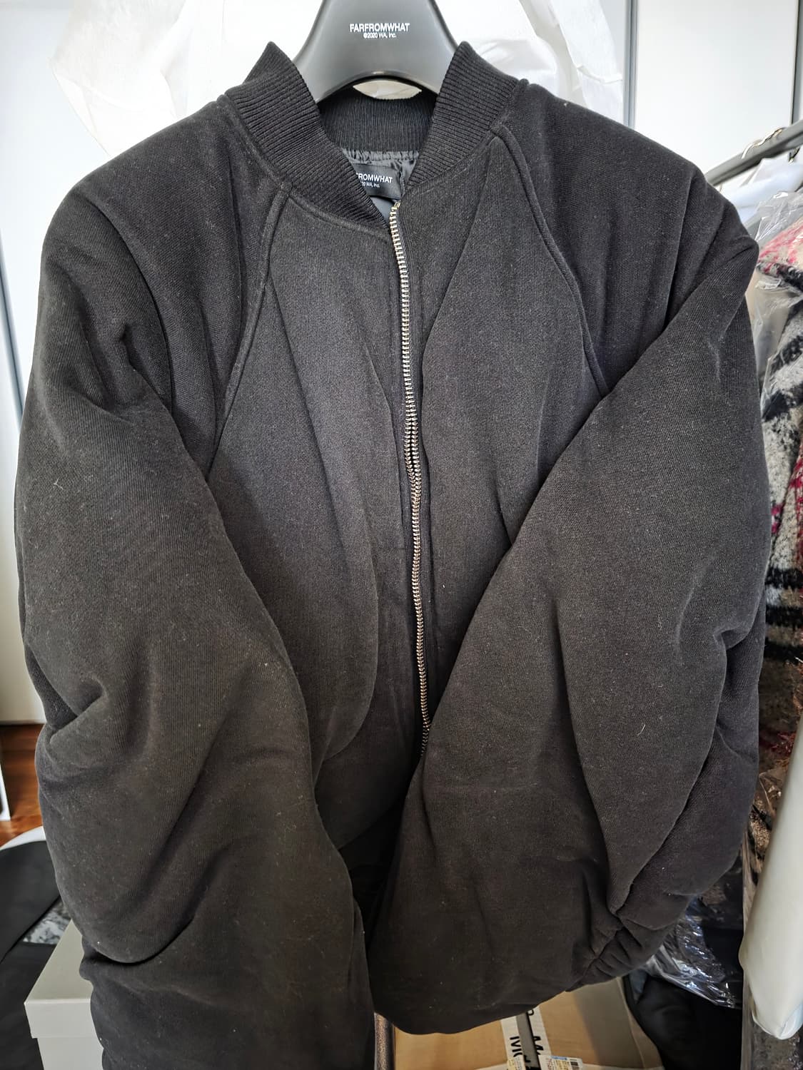 파프롬왓 오버사이즈 봄버 상품이미지1