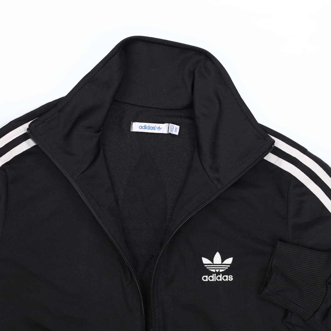 [95] 아디다스 검흰 백로고 파이어버드 트랙탑 집업 져지 N6932 상품이미지5
