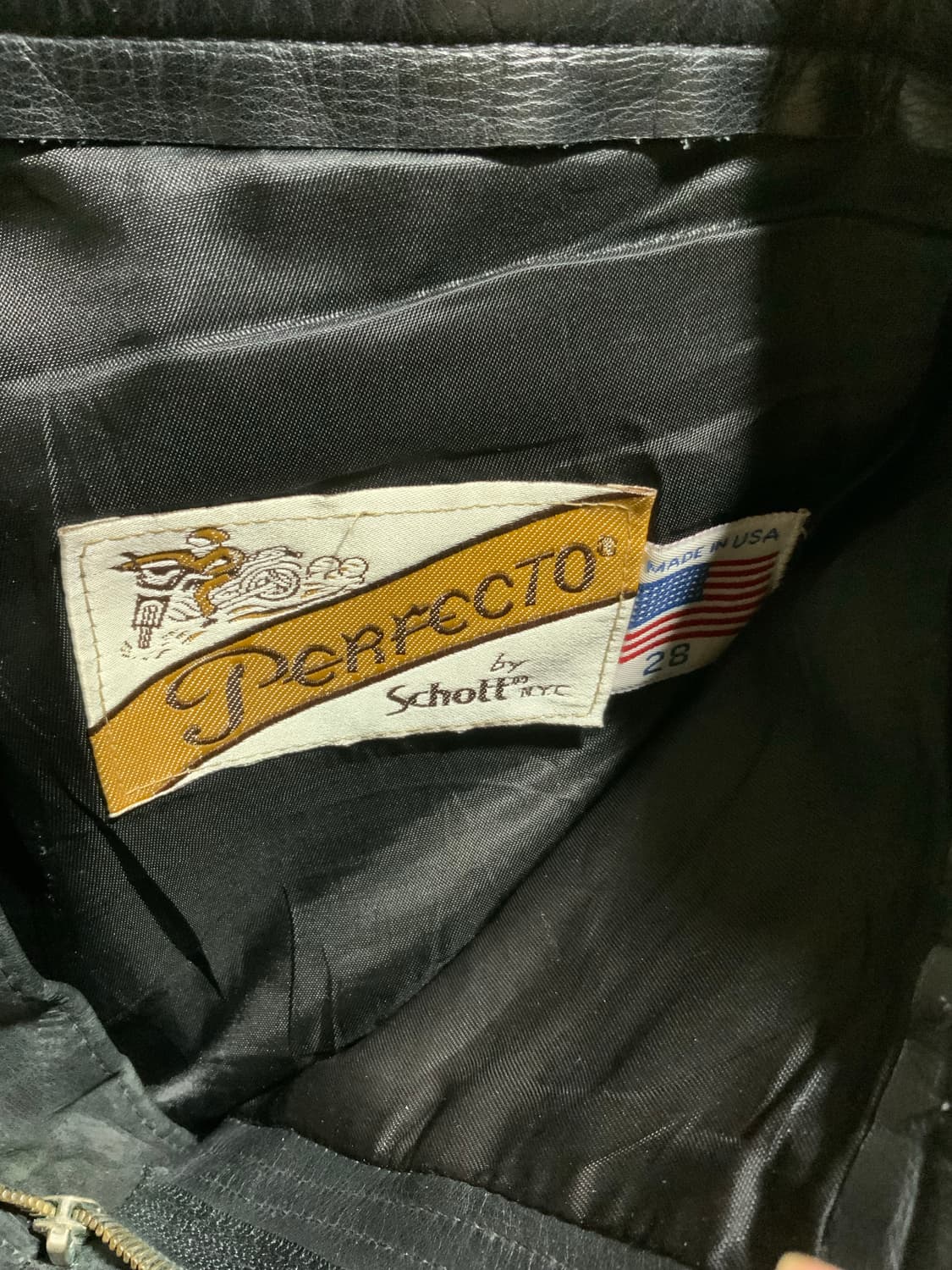 Schott leather pants 28 상품이미지5