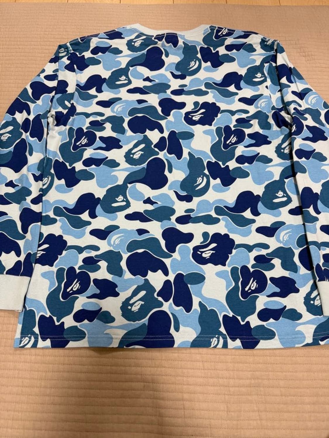 베이프 ABC 카모 컬리지 롱슬리브 티셔츠 상품이미지7