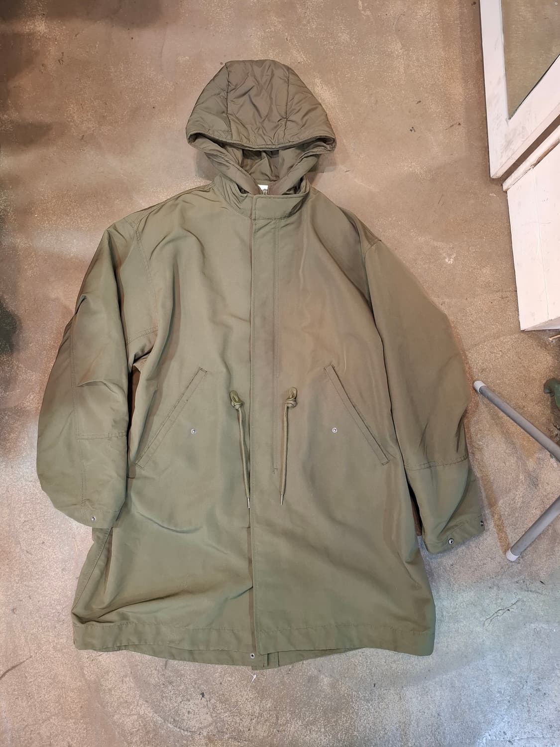 코드그라피 피쉬테일 롱파카 상품이미지1