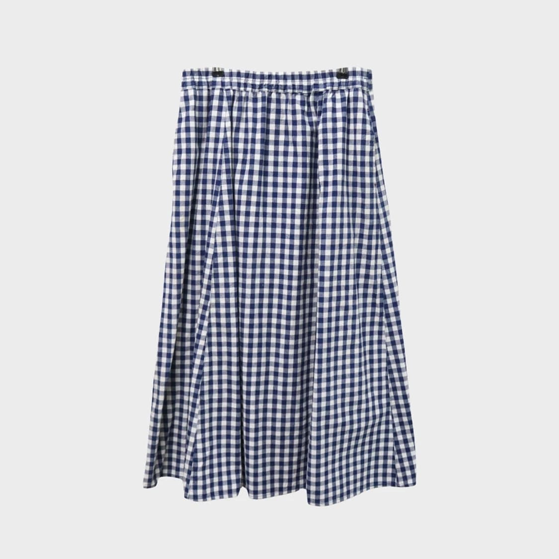 고방 체크 롱 스커트 61466 상품이미지1