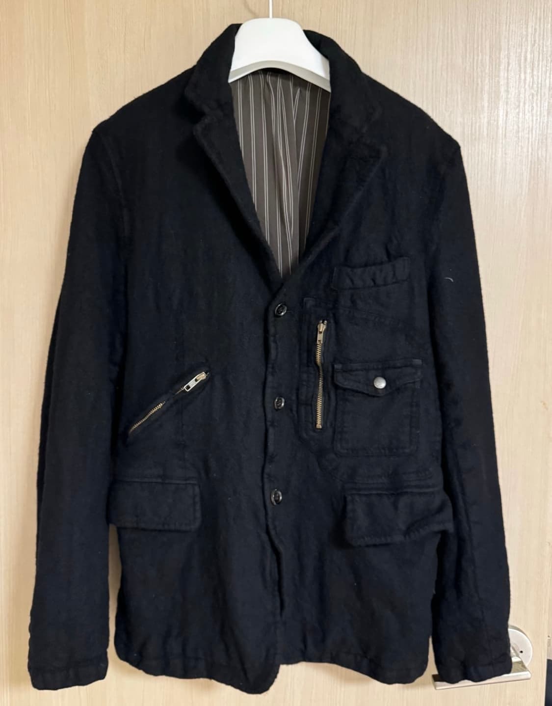 꼼데가르송 옴므 축융 블레이저 L 상품이미지1