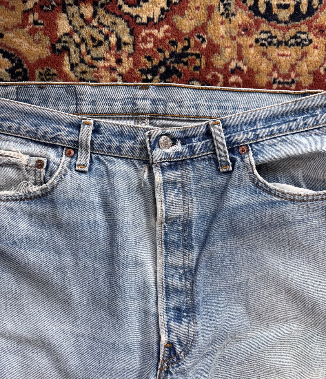 90s usa 빈티지 리바이스 501 데님 36(34~35) (620) 상품이미지2
