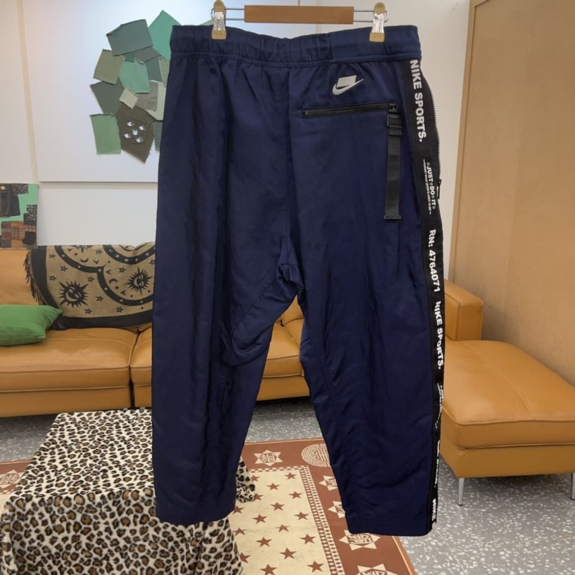 나이키 올드스쿨 발렌타인 사이드라인 바람막이 트랙팬츠 L C09484 상품이미지4