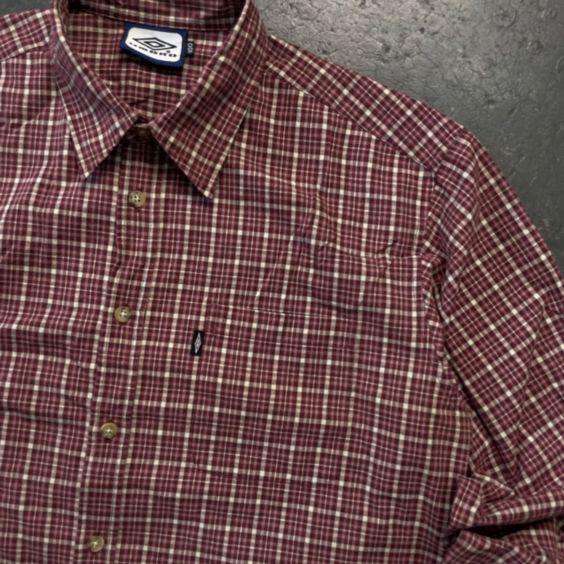 100 엄브로 체크셔츠 상품이미지2