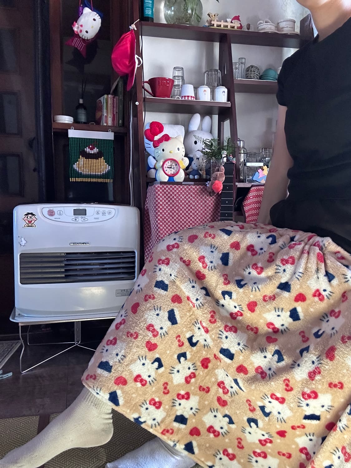 헬로 키티, 마이멜로디 3way 방한 블랭킷 스커트 상품이미지8