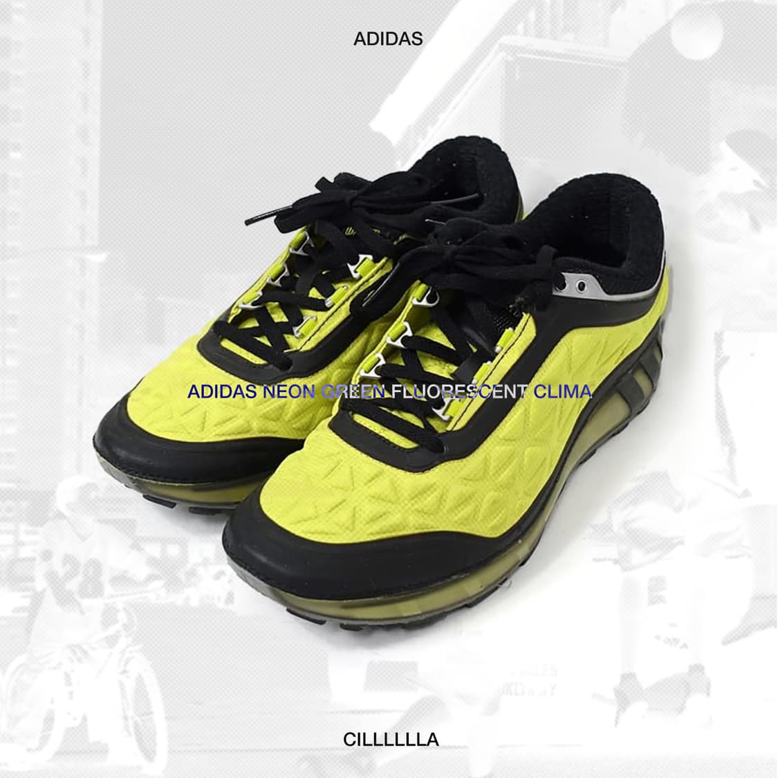 [250] ADIDAS 아디다스 네온그린 형광 클라이마 상품이미지1