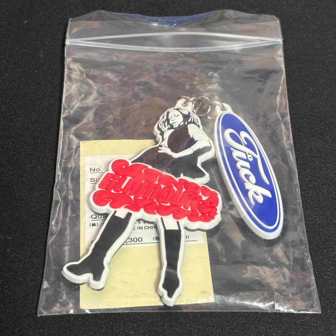 히스테릭 글래머 빅슨 걸 고무 참 상품이미지2