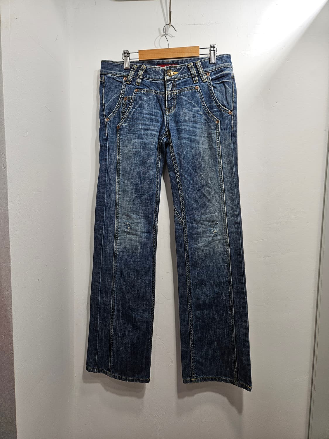 블루바나바나 빈티지 워싱 데님팬츠 상품이미지1