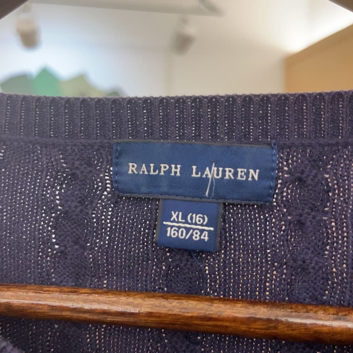 폴로 랄프로렌 모던캐주얼 여리슬림핏 꽈배기 가디건 XL C09359 상품이미지5