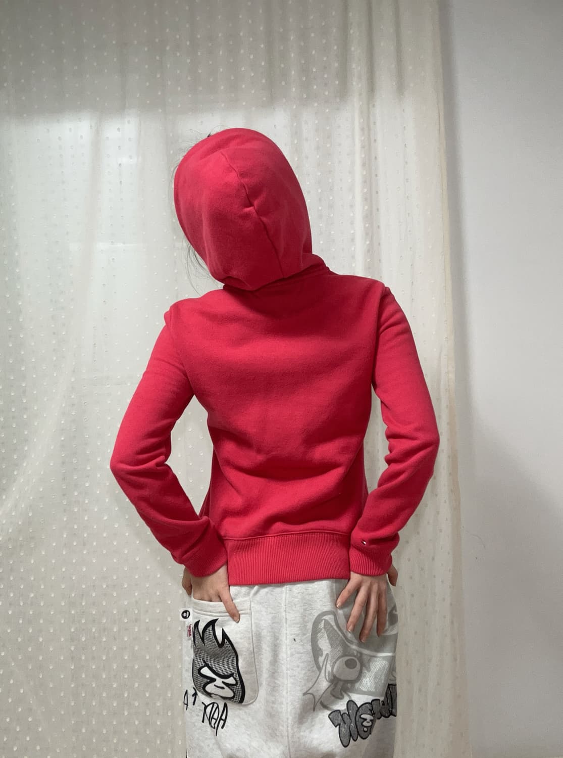 타미힐피거 기모 후드집업 상품이미지2