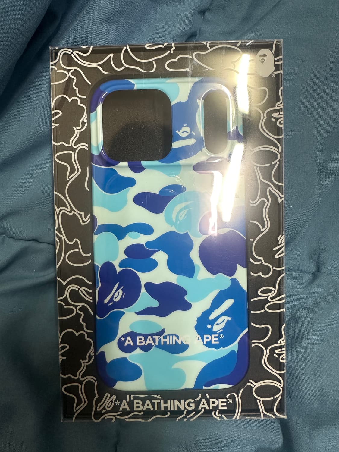 베이프 아이폰 17 프로맥스 케이스 블루 상품이미지5