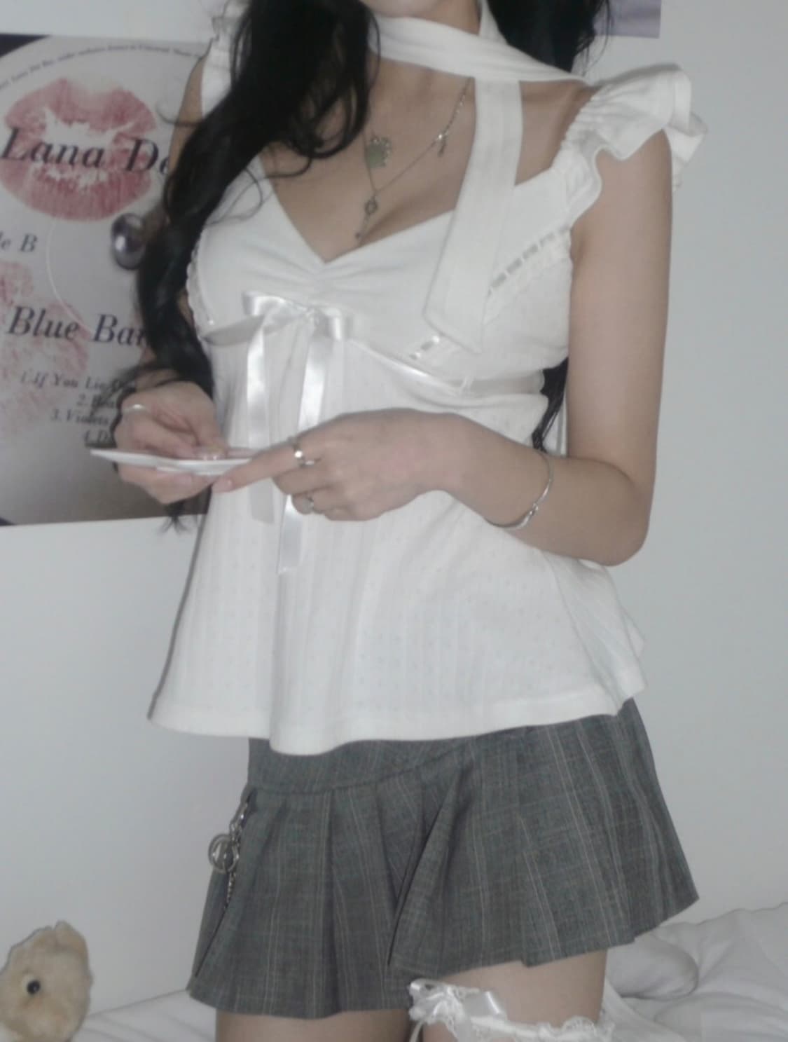 엔젤넘버555 purity white top 퓨리티 화이트 탑 상품이미지1