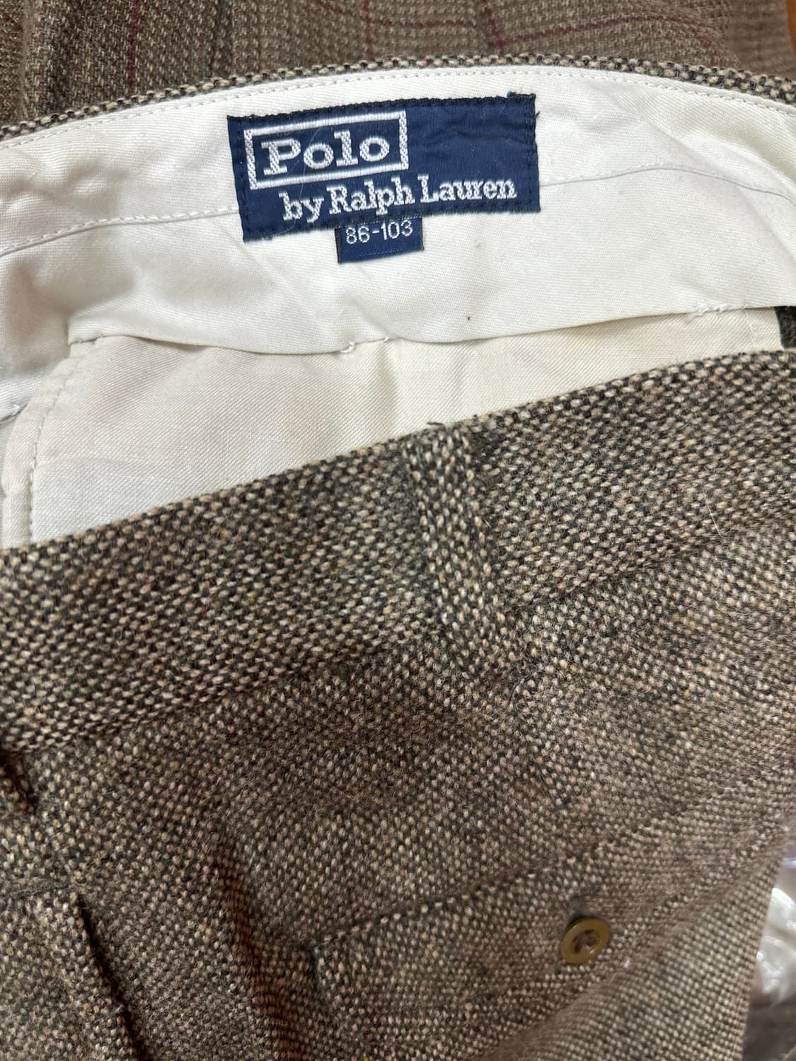 90s 폴로랄프로렌 울 팬츠 34 상품이미지3