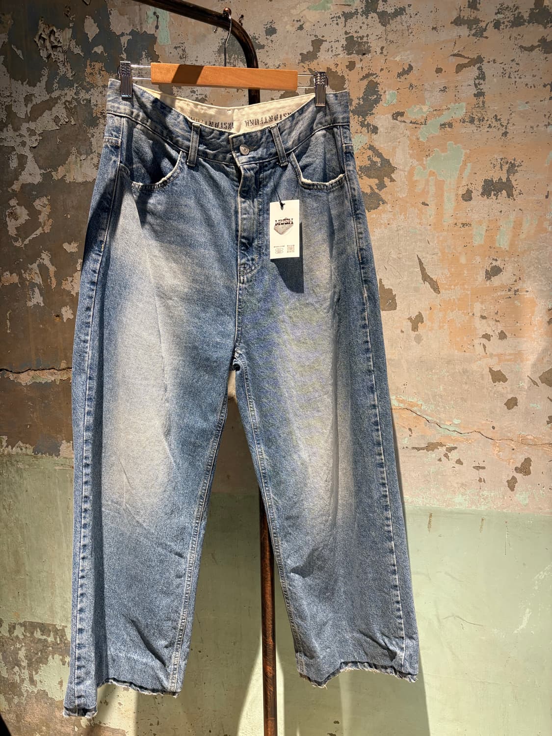 Instantfunk 일자 와이드 데님 팬츠  상품이미지4