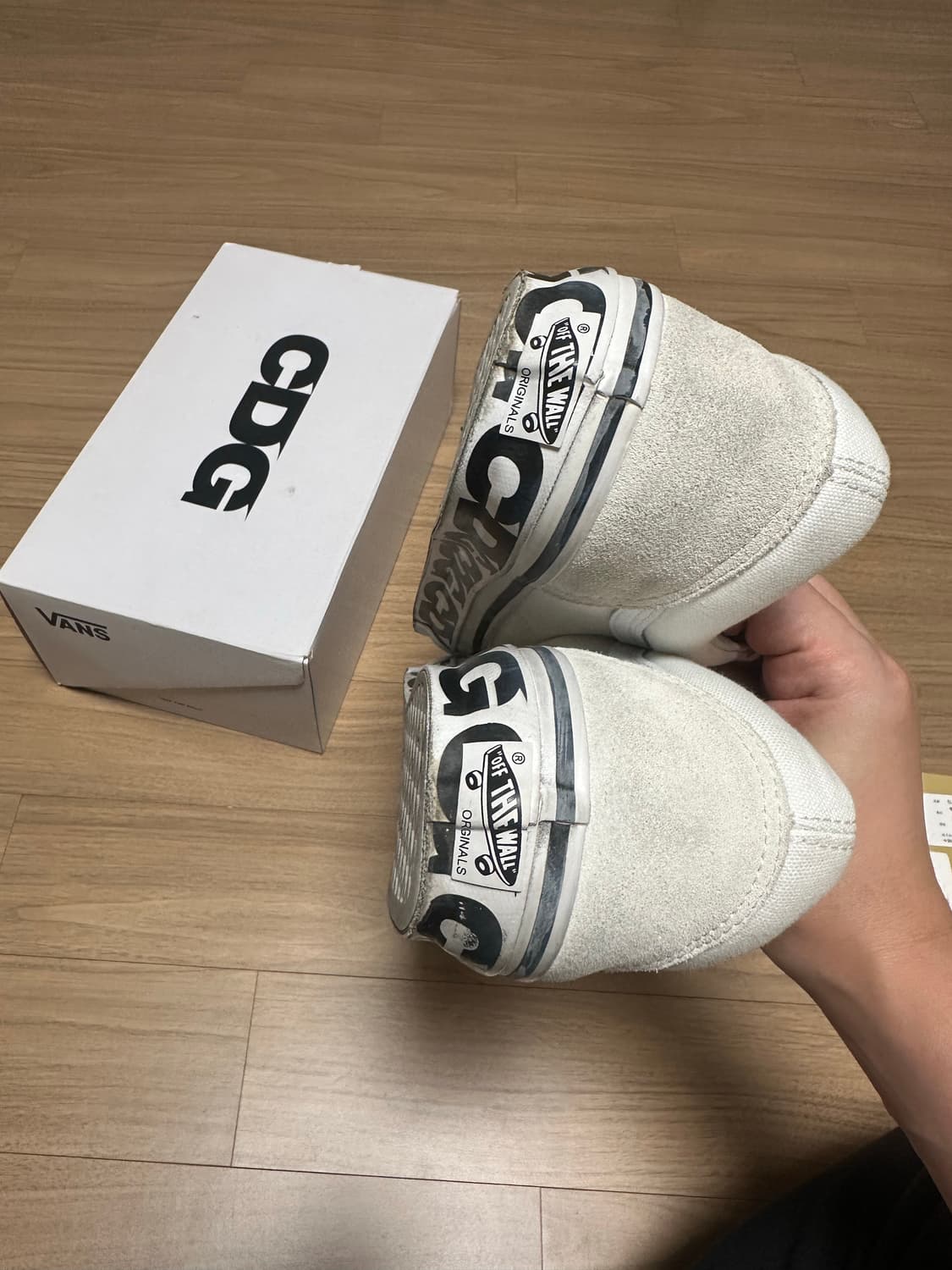 285 반스 볼트 x CDG 올드스쿨 LX 화이트 상품이미지6