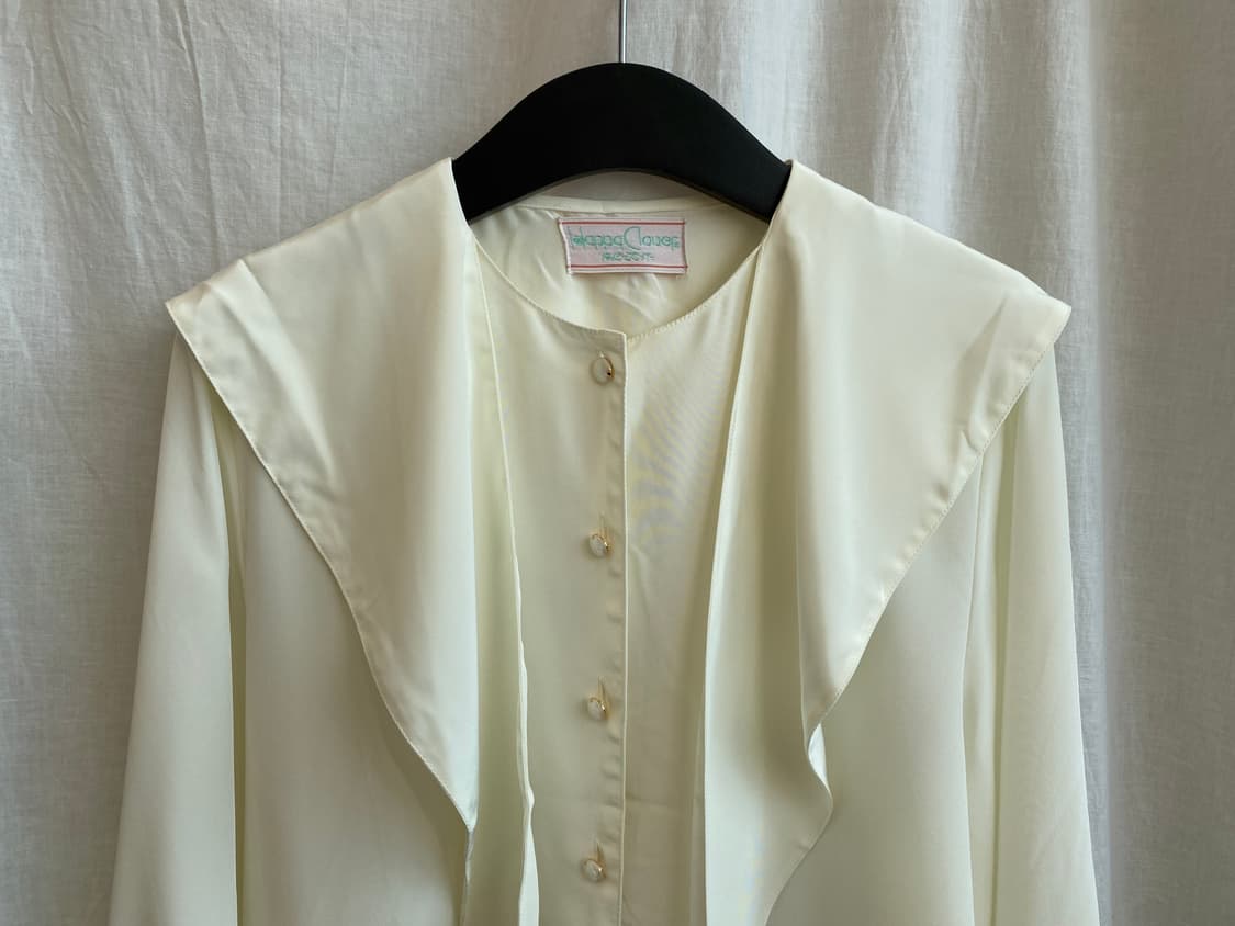 실키 펄 리본 블라우스(M-L) 상품이미지4