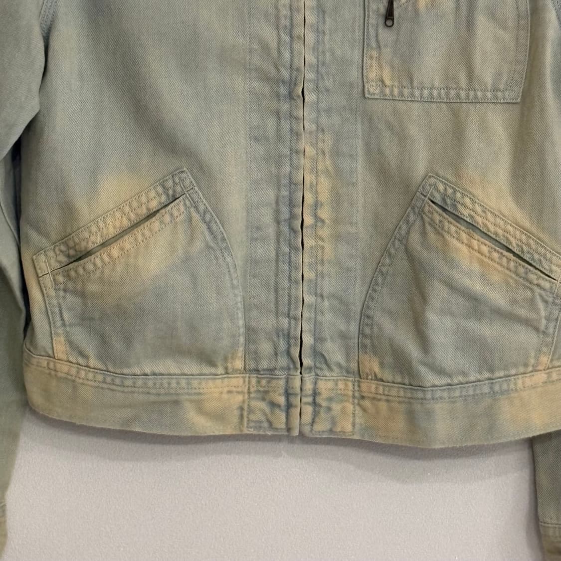 랄프로렌 워싱 데님 자켓 S 상품이미지2