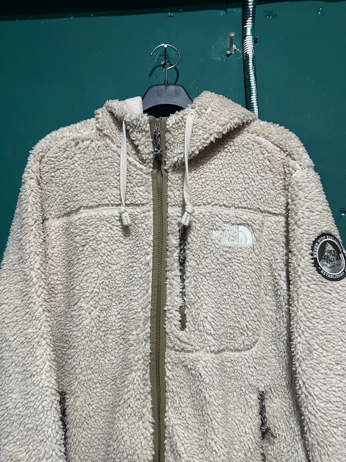 노스페이스 후리스집업 아이보리 105 상품이미지3