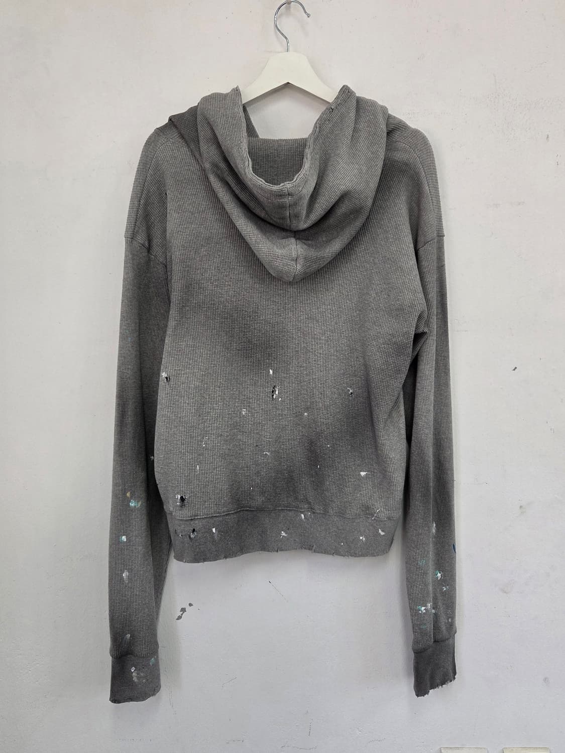 빈티지 와플 후드집업 상품이미지2