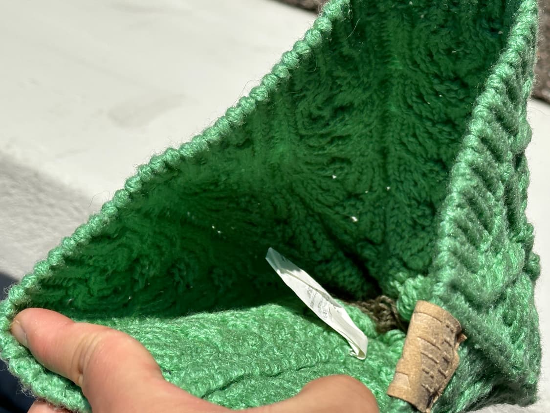 [S-M] 빈티지 케이블 니트 폼폼 비니 모자 상품이미지5