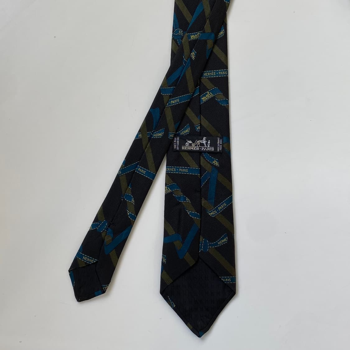 에르메스 모노그램 정품 넥타이 명품(HERMES) 상품이미지3