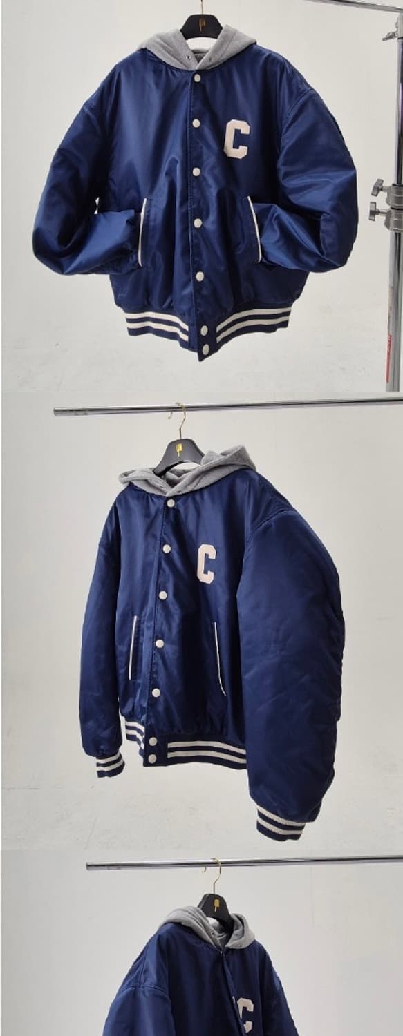 셀린느 나일론 후드 바시티자켓 상품이미지1