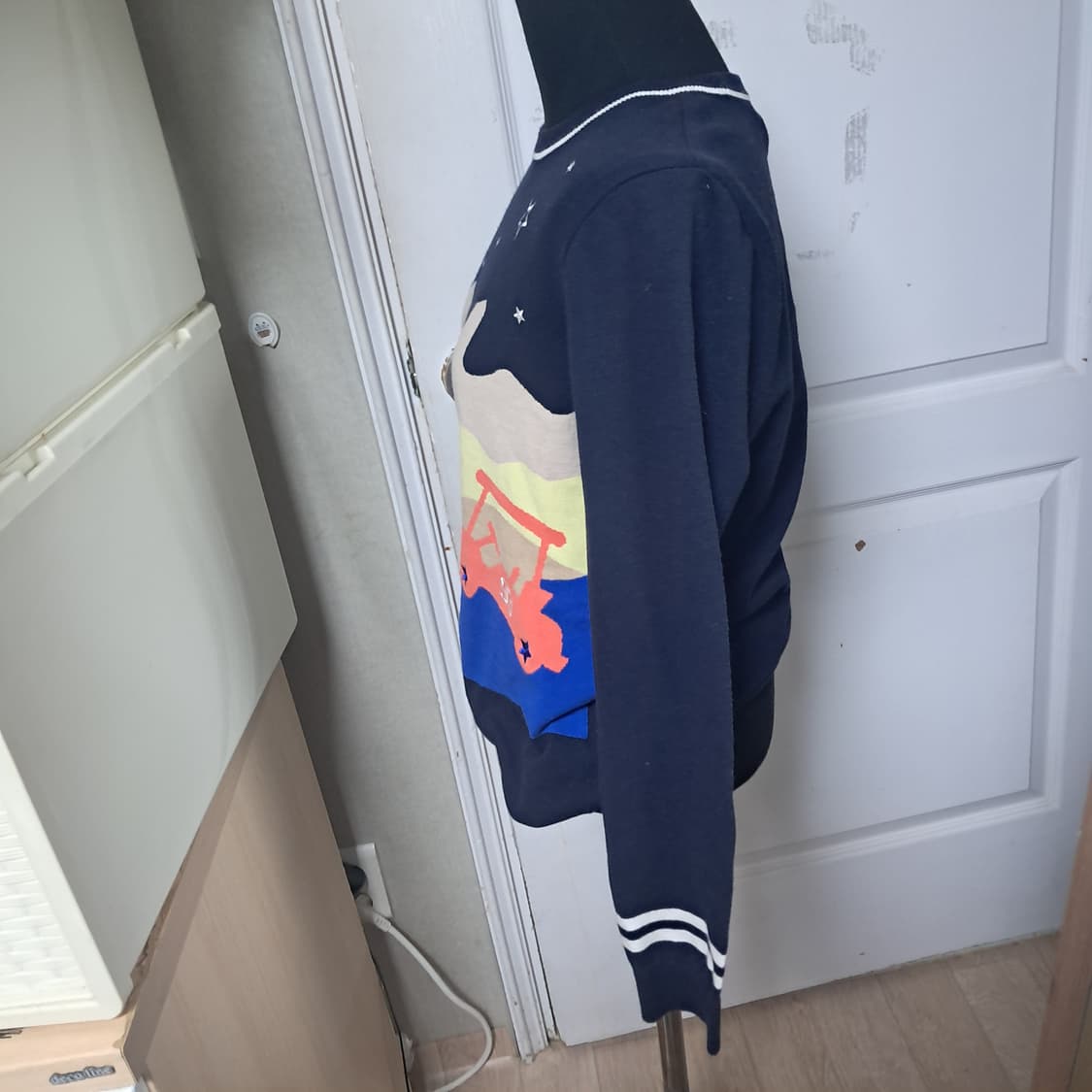 팬텀골프 네이비 여성니트 100(약55~66) 상품이미지2