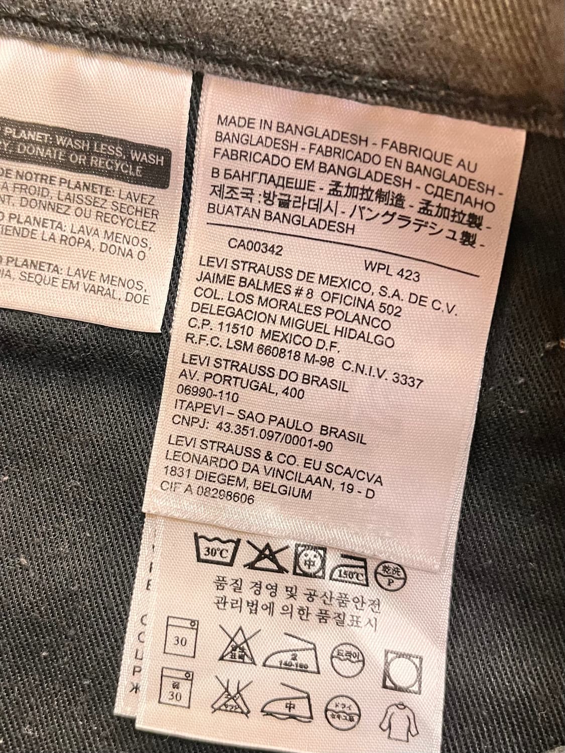 리바이스 511 블랭크탭 치노팬츠 W34 L30 상품이미지5