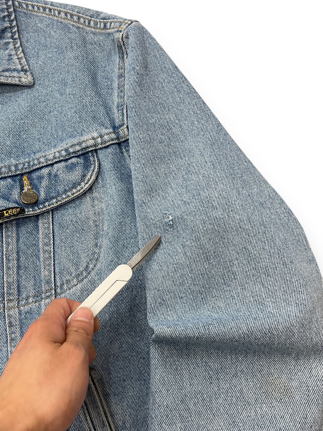 (105-108) 90s 리 데님 트러커 자켓  상품이미지6