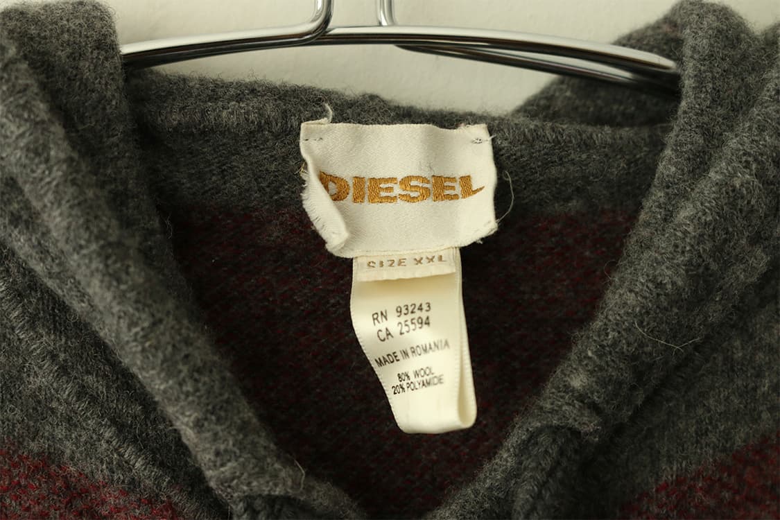 디젤 스트라이프 후드 집업 상품이미지9