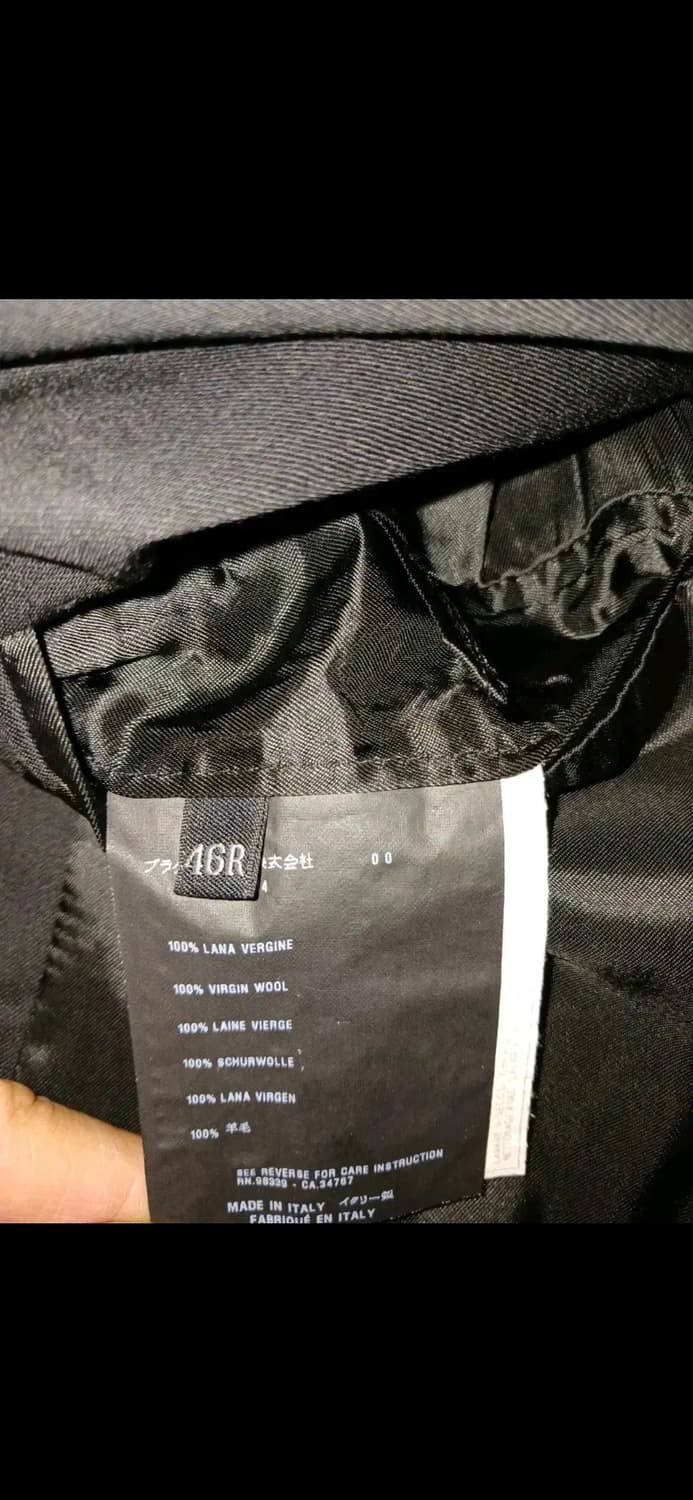 PRADA FINE WOOL NOTCHED SINGLE BLAZER 상품이미지8