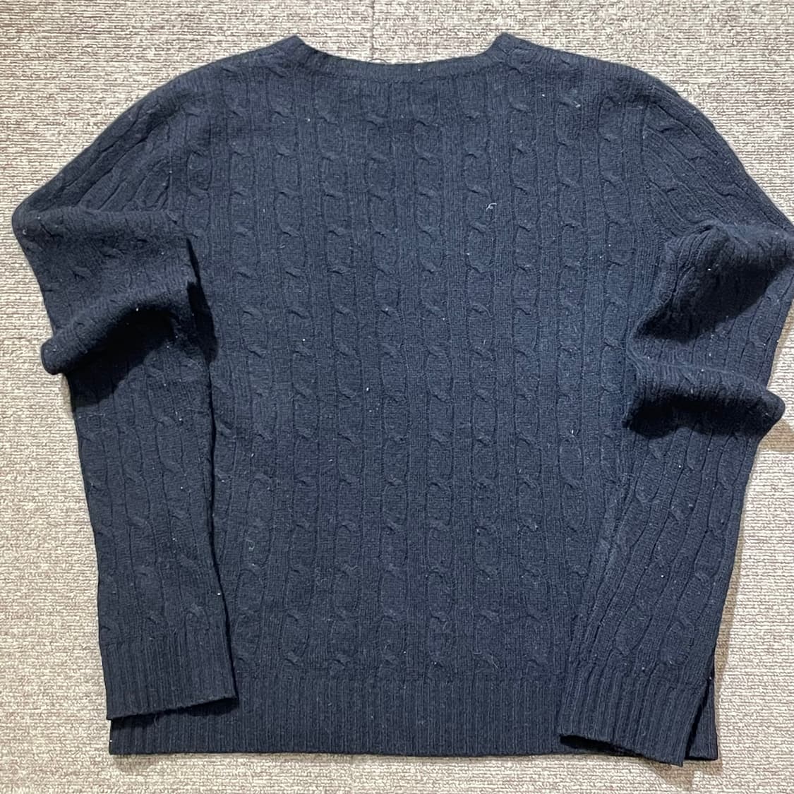 (L) LAUREN 랄프 로렌 스포츠 케이블 브이넥 니트 상품이미지8
