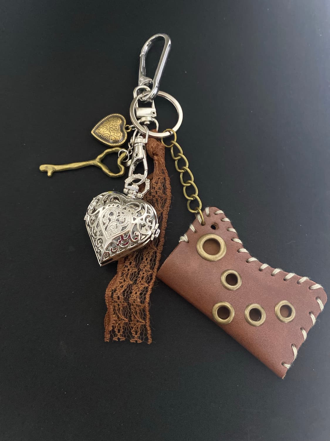 빈티지 하트 키링  상품이미지1