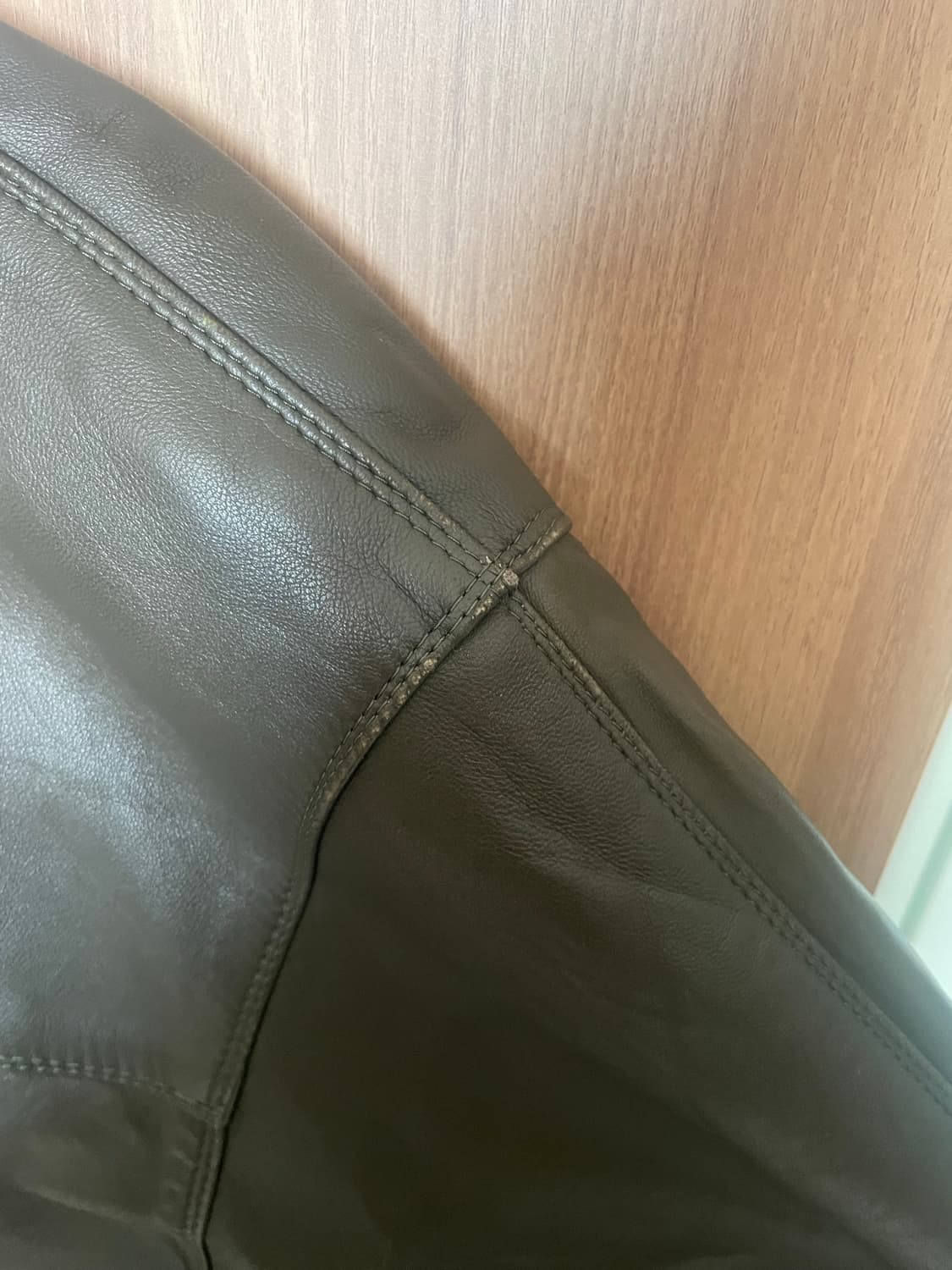 스페인 빈티지 양가죽 코트 (오버핏, M) 상품이미지6