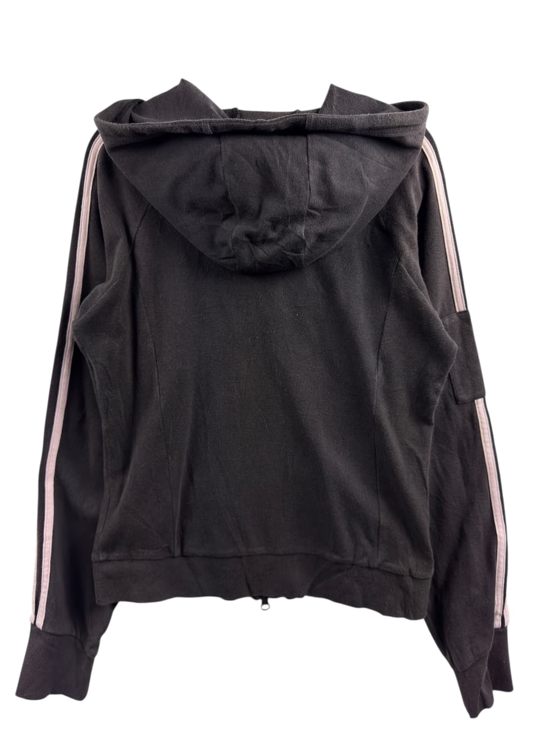 아디다스 브라운 핑크 포켓 딱붙후드집업1583 상품이미지2