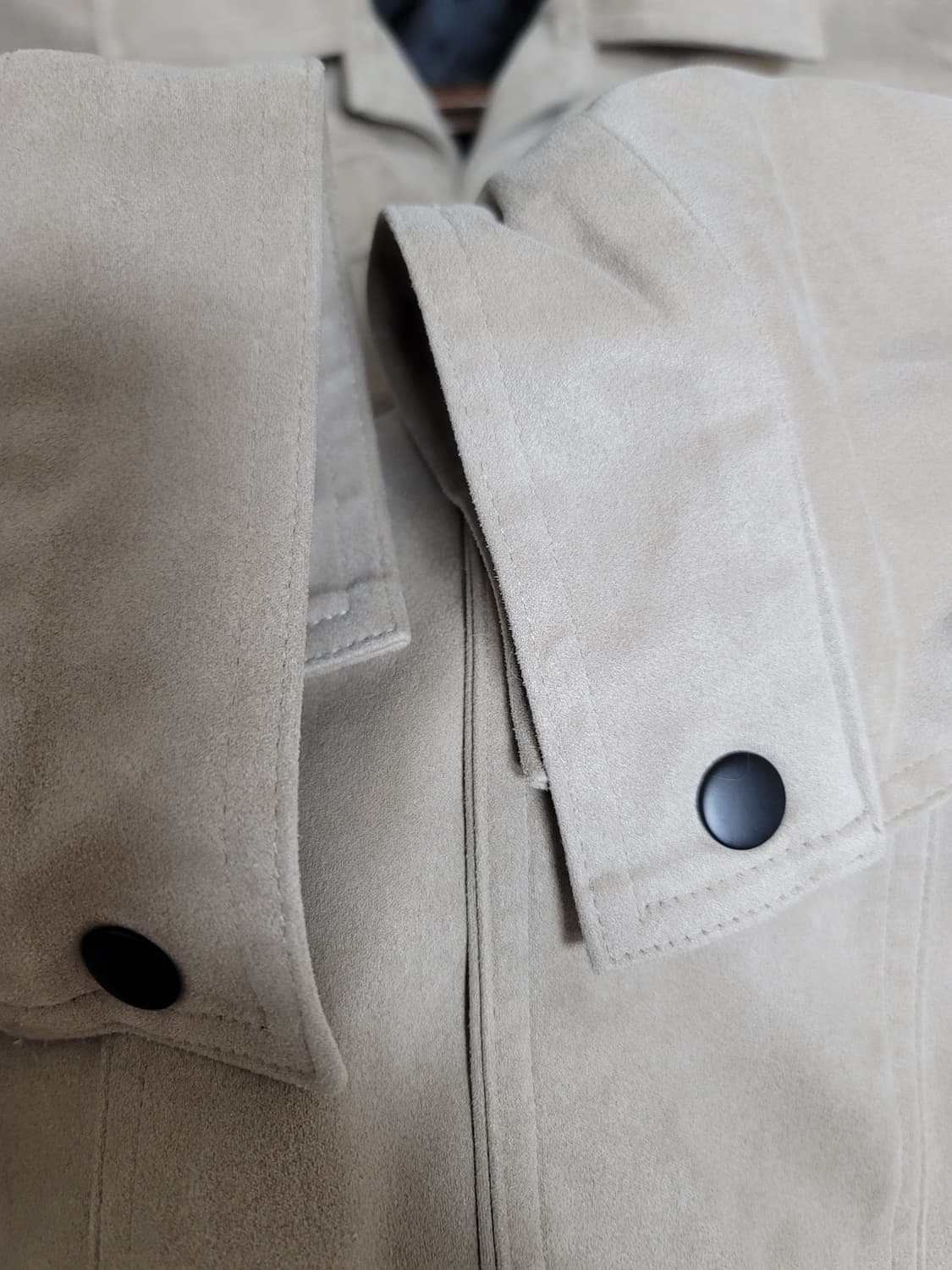 버튼소울 세무 트러커 자켓 48표기 95정사이즈 상태극상 상품이미지3