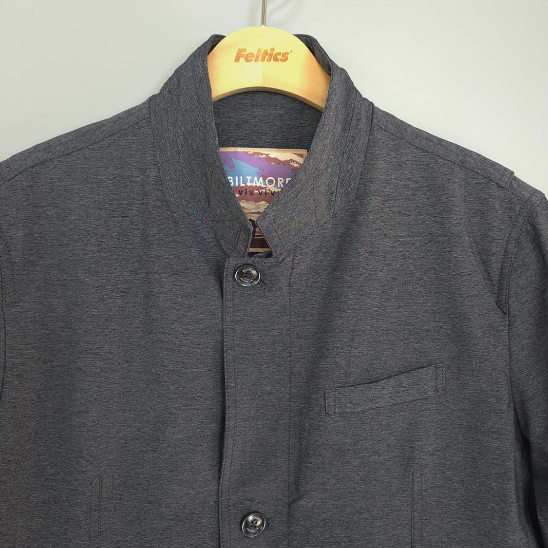 빌트모아 vis-viva 하이넥 카라 스트레치 자켓 105 상품이미지2