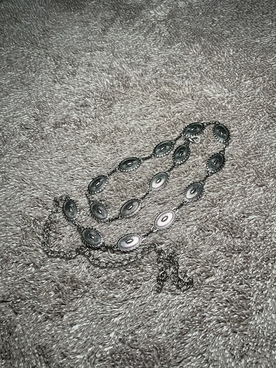 실버 체인 콘초벨트  상품이미지2